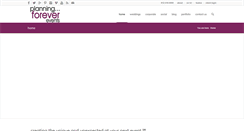 Desktop Screenshot of planningforever.com